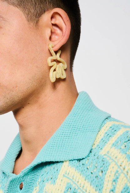 Bonsai Alberello Earrings Yellow