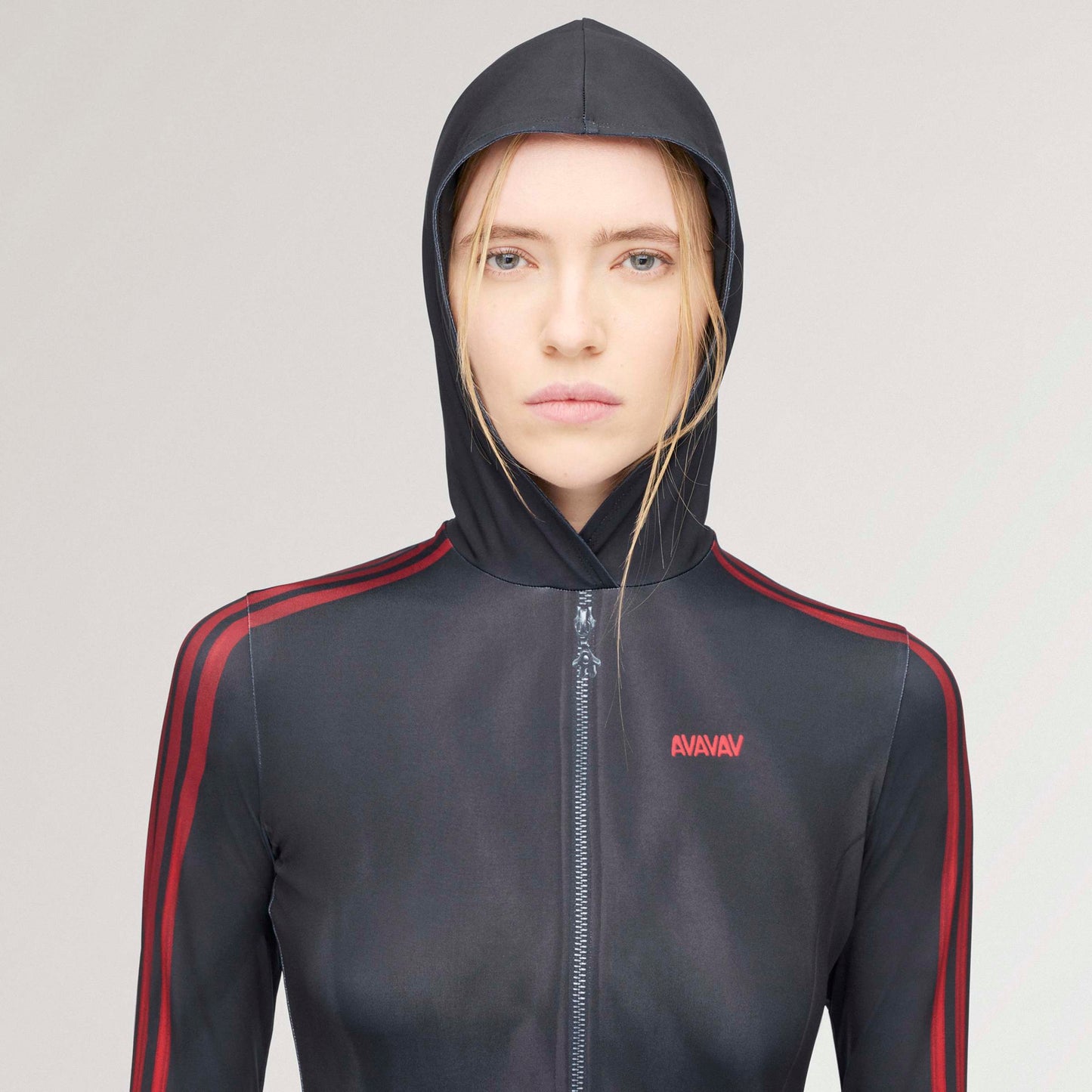 adidas Originals by Avavav Printed Baselayer Black and Red