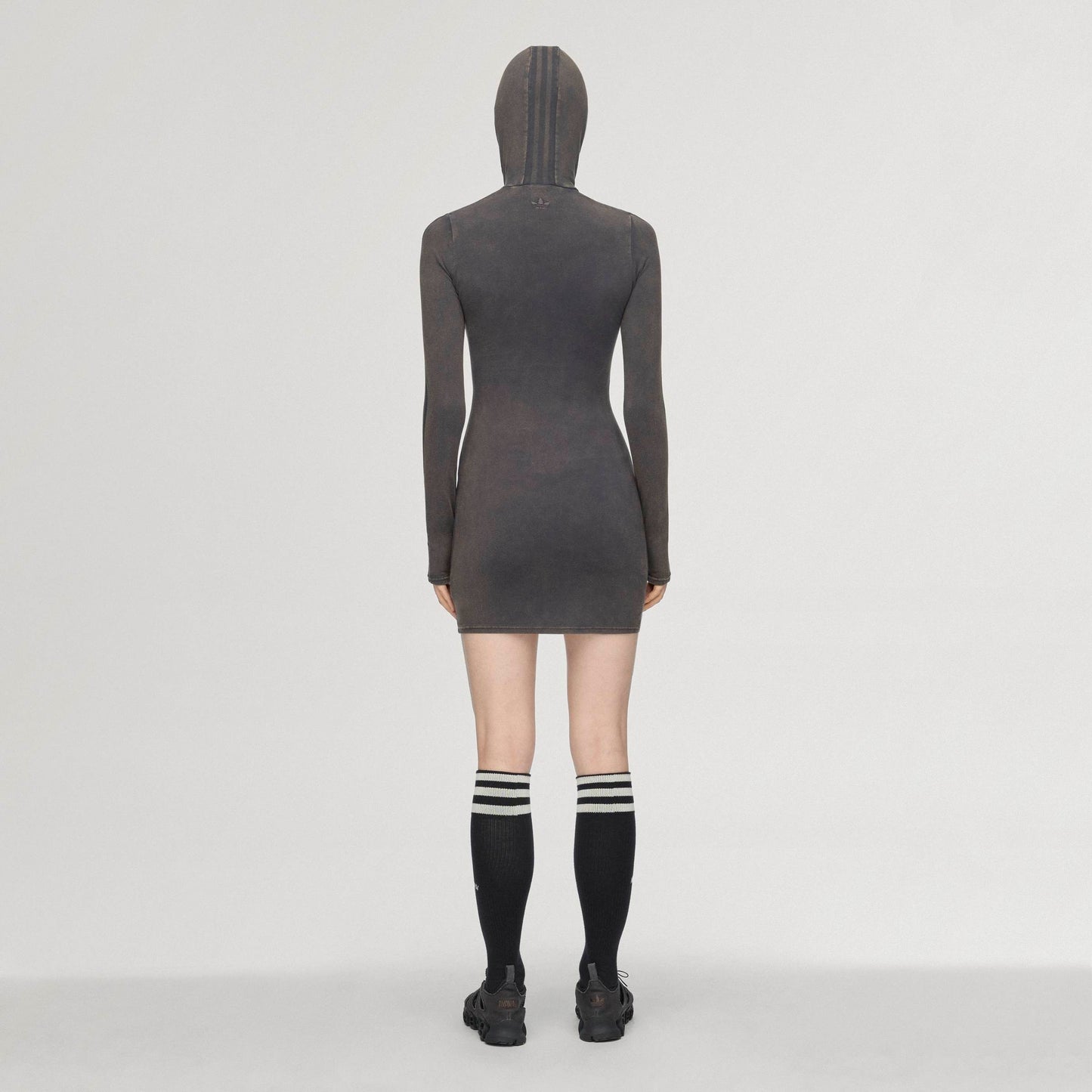 adidas Originals by AVAVAV Hooded Dress Carbon