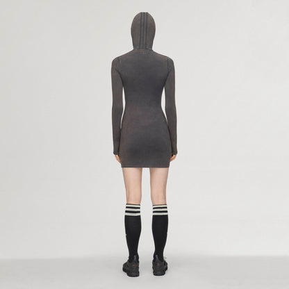 adidas Originals by AVAVAV Hooded Dress Carbon