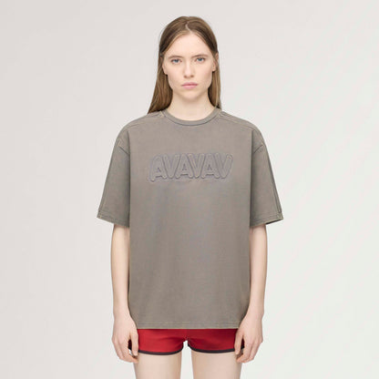 adidas Originals by AVAVAV Embossed T-Shirt Grey