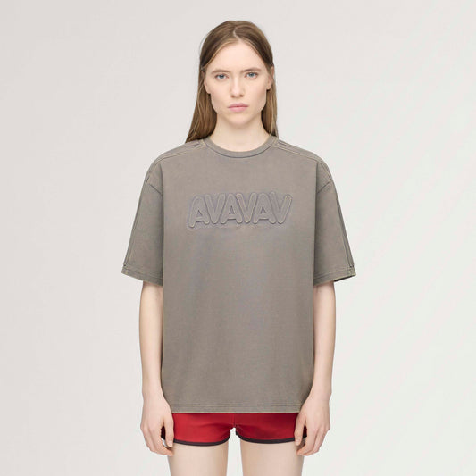 adidas Originals by AVAVAV Embossed T-Shirt Grey