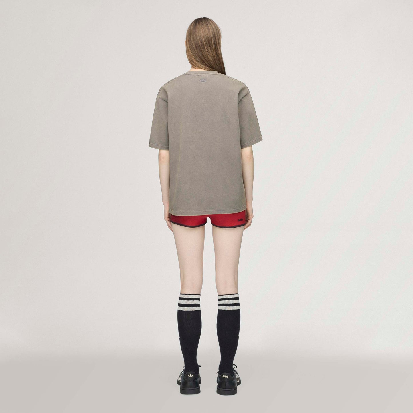 adidas Originals by AVAVAV Embossed T-Shirt Grey
