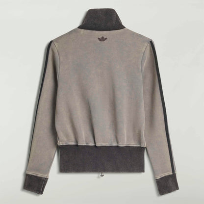 adidas Originals by Avavav Cropped Track Jacket Grey