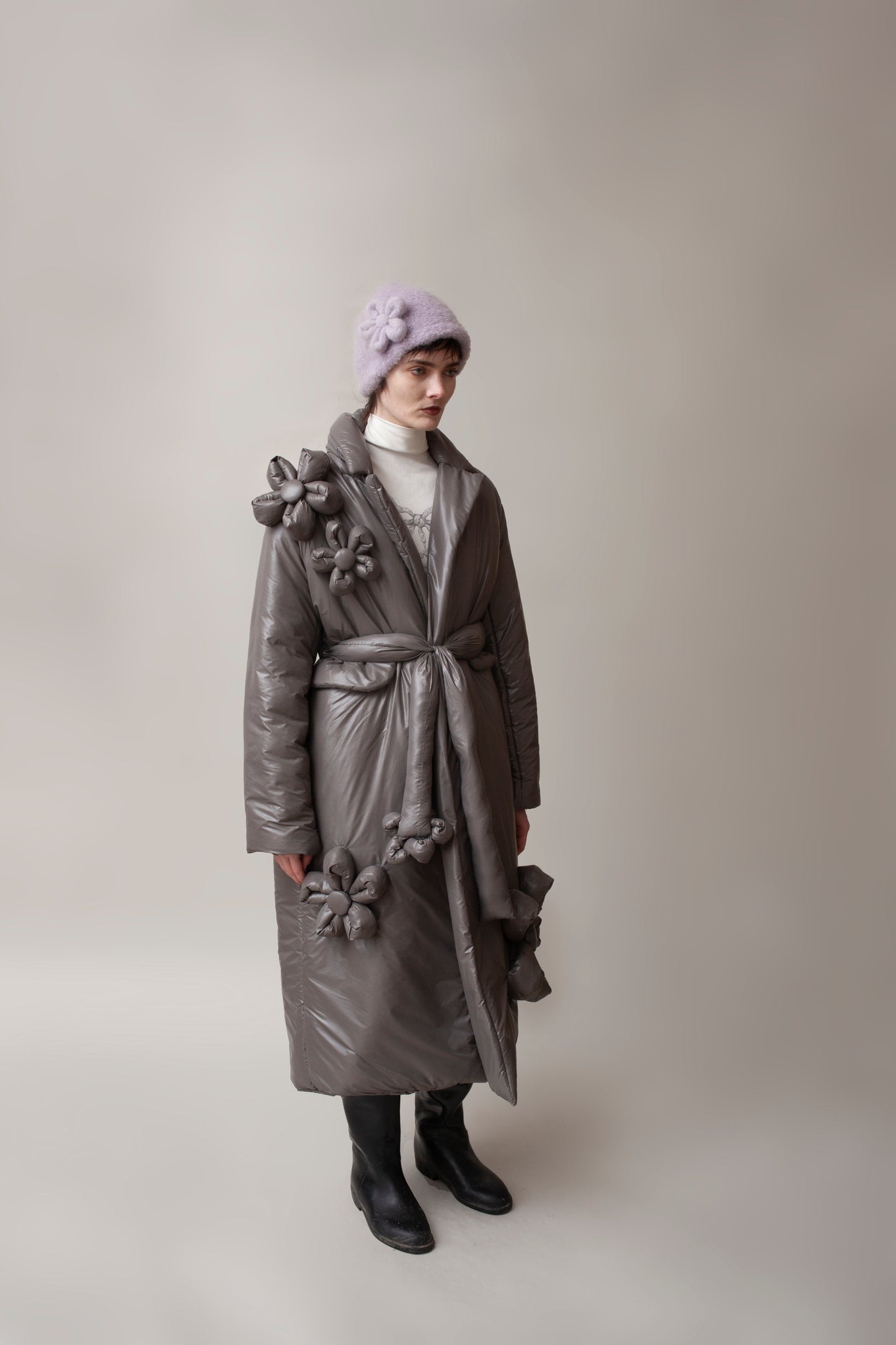 Florentina Leitner Carla Coat Grey