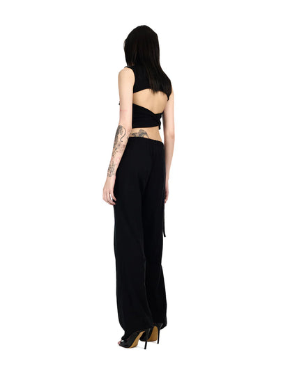 Ottolinger Cut Out Knit Top Black