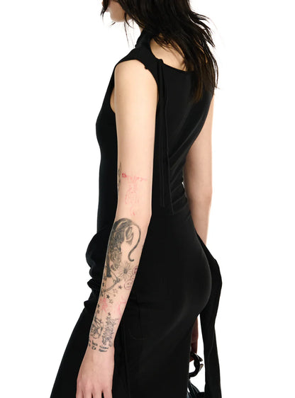 Ottolinger Sleevy Maxi Dress Black