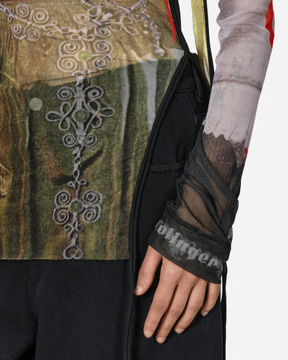 Ottolinger Mesh Deconstructed Longsleeve Print