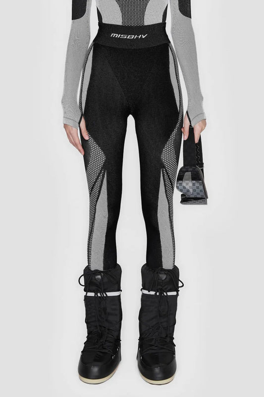 MISBHV Performa Leggins Black & White