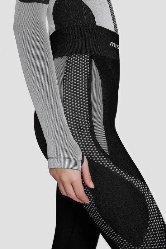 MISBHV Performa Leggins Black & White