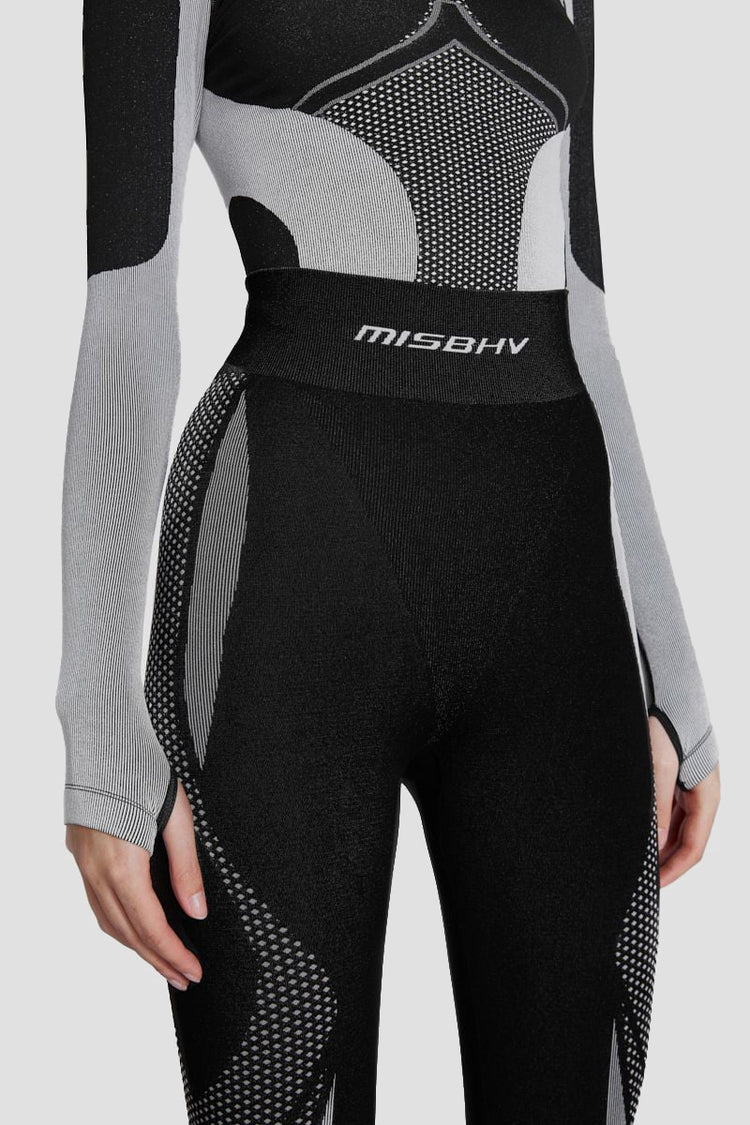 MISBHV Performa Leggins Black & White