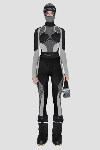 MISBHV Performa Leggins Black & White
