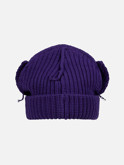 Charles Jeffrey LOVERBOY Chunky Ears Beanie Purple
