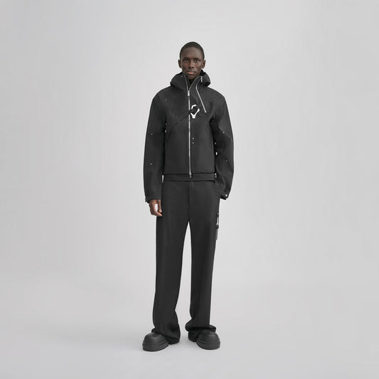 Heliot Emil Moire Technical Jacket Black
