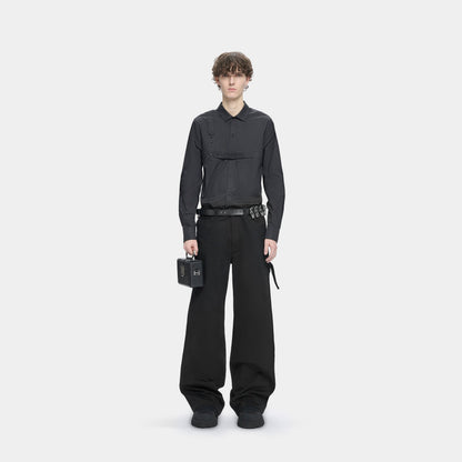 Heliot Emil Solely Box Bag Black