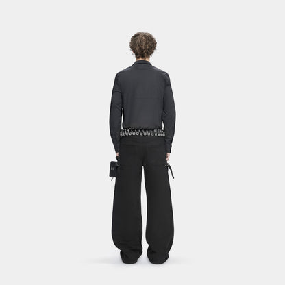 Heliot Emil Solely Box Bag Black