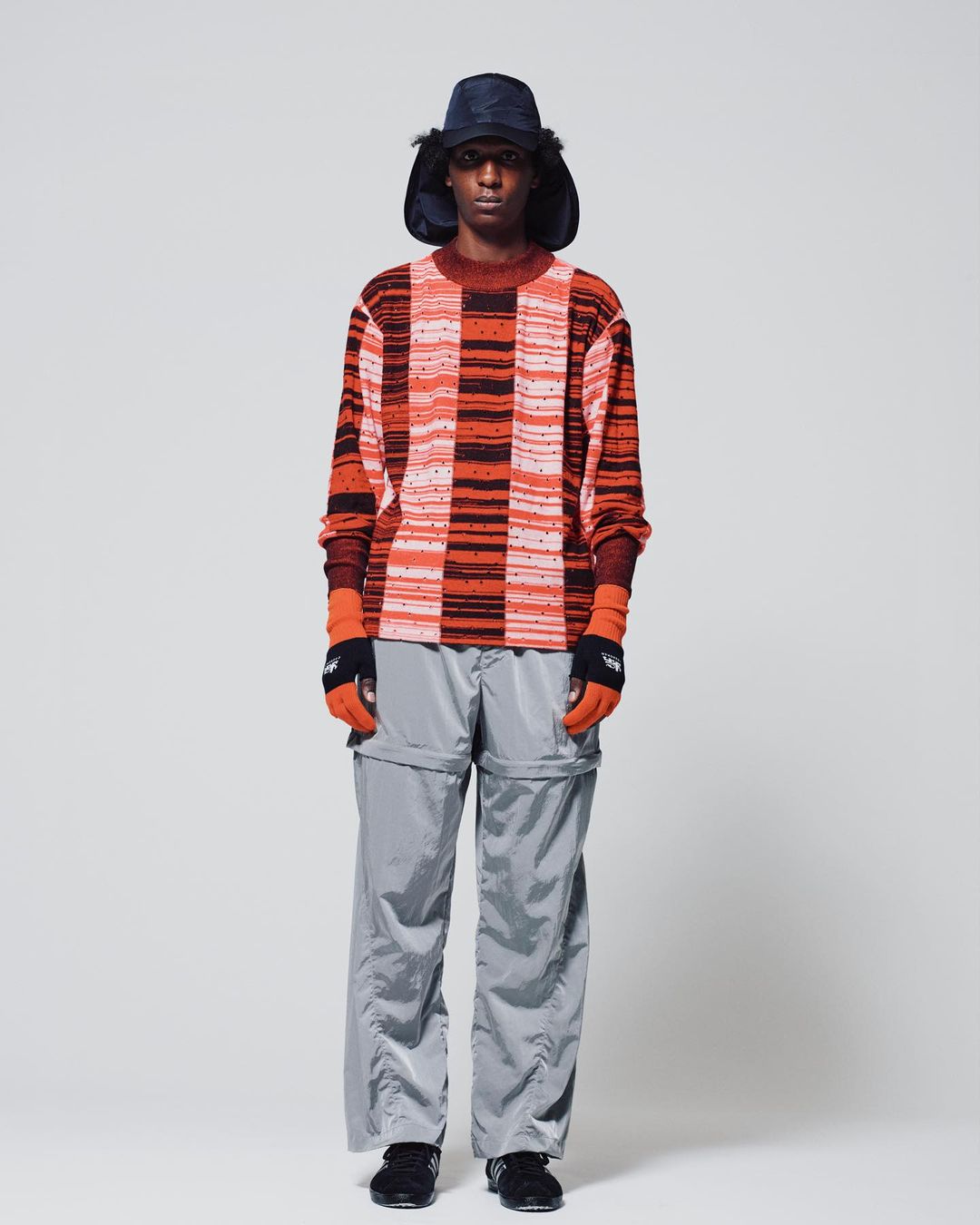 Cognomen Uniform Exchange Knit Orange Sweater