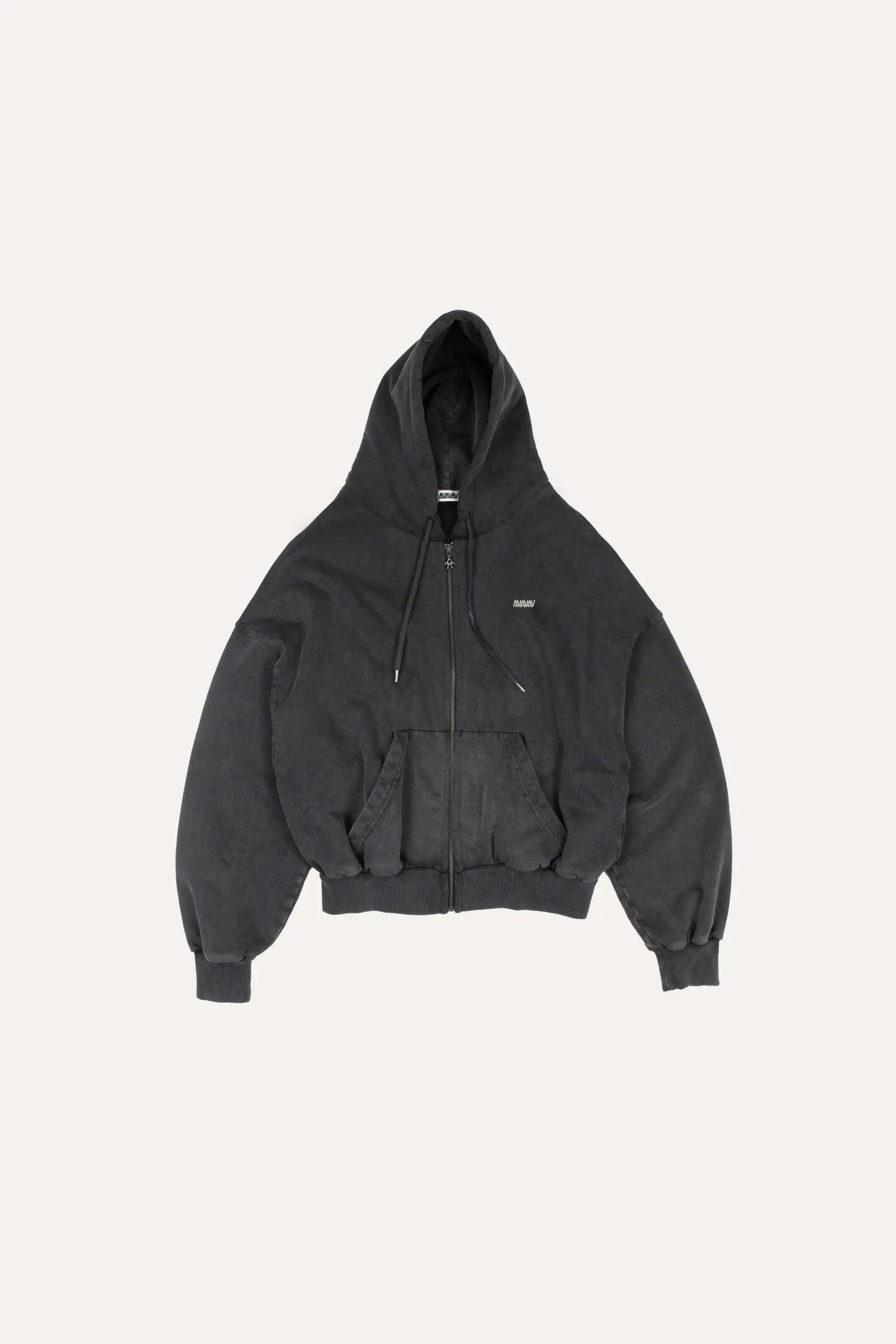 AVAVAV Shoulderless Hoodie Grey