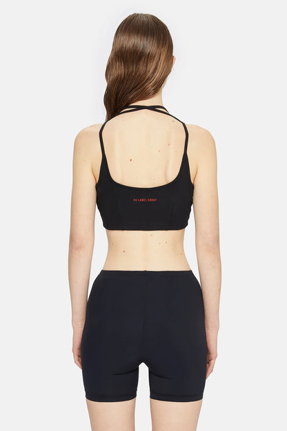 44Label Cassic Lace Top Black
