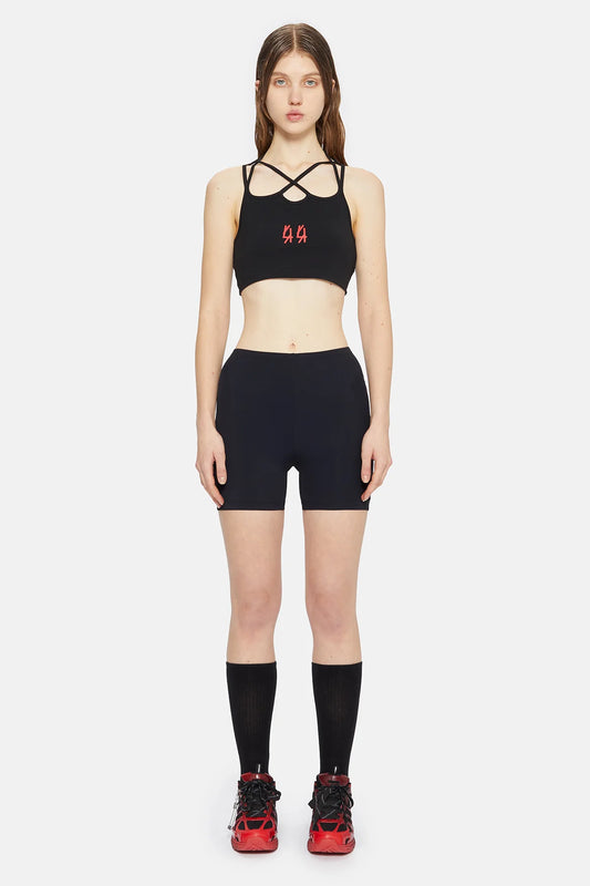 44Label Cassic Lace Top Black