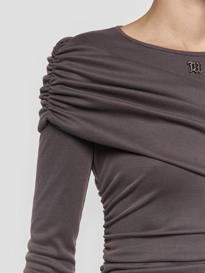 MISBHV Virgo Mini Dress Grey