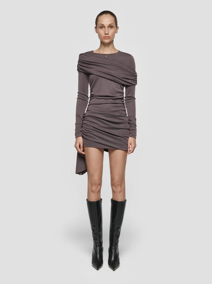 MISBHV Virgo Mini Dress Grey