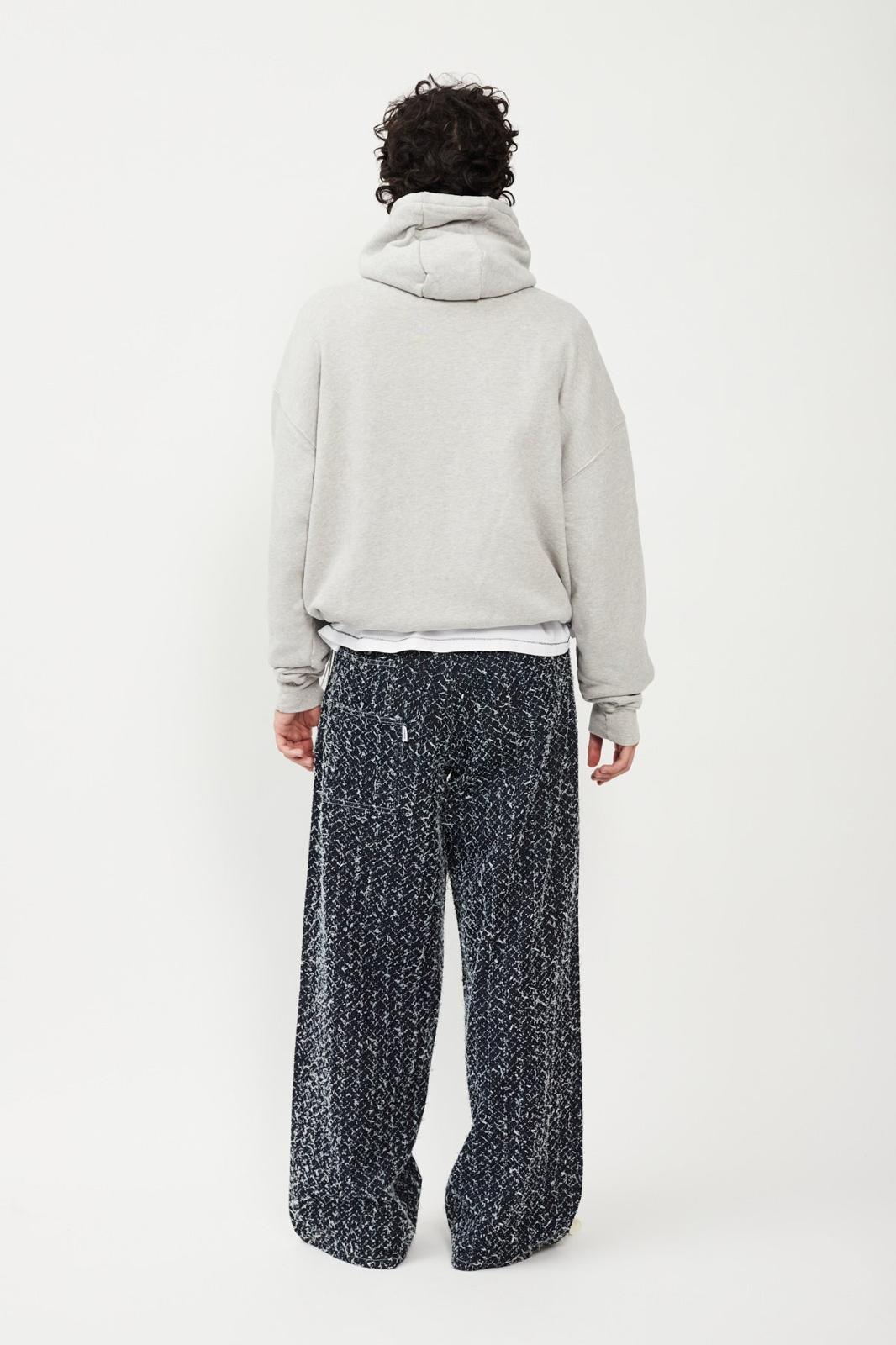 Bonsai Super Loose Fit Denim Pant Blue