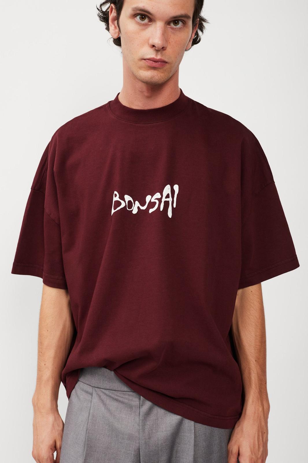 Bonsai Puff Tee Red