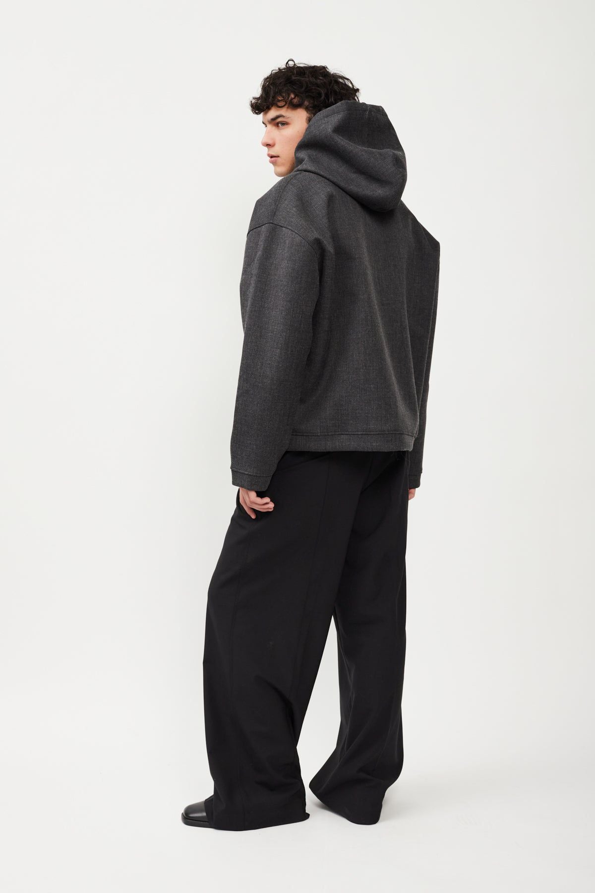 Bonsai Super Loose Fit Pant Black
