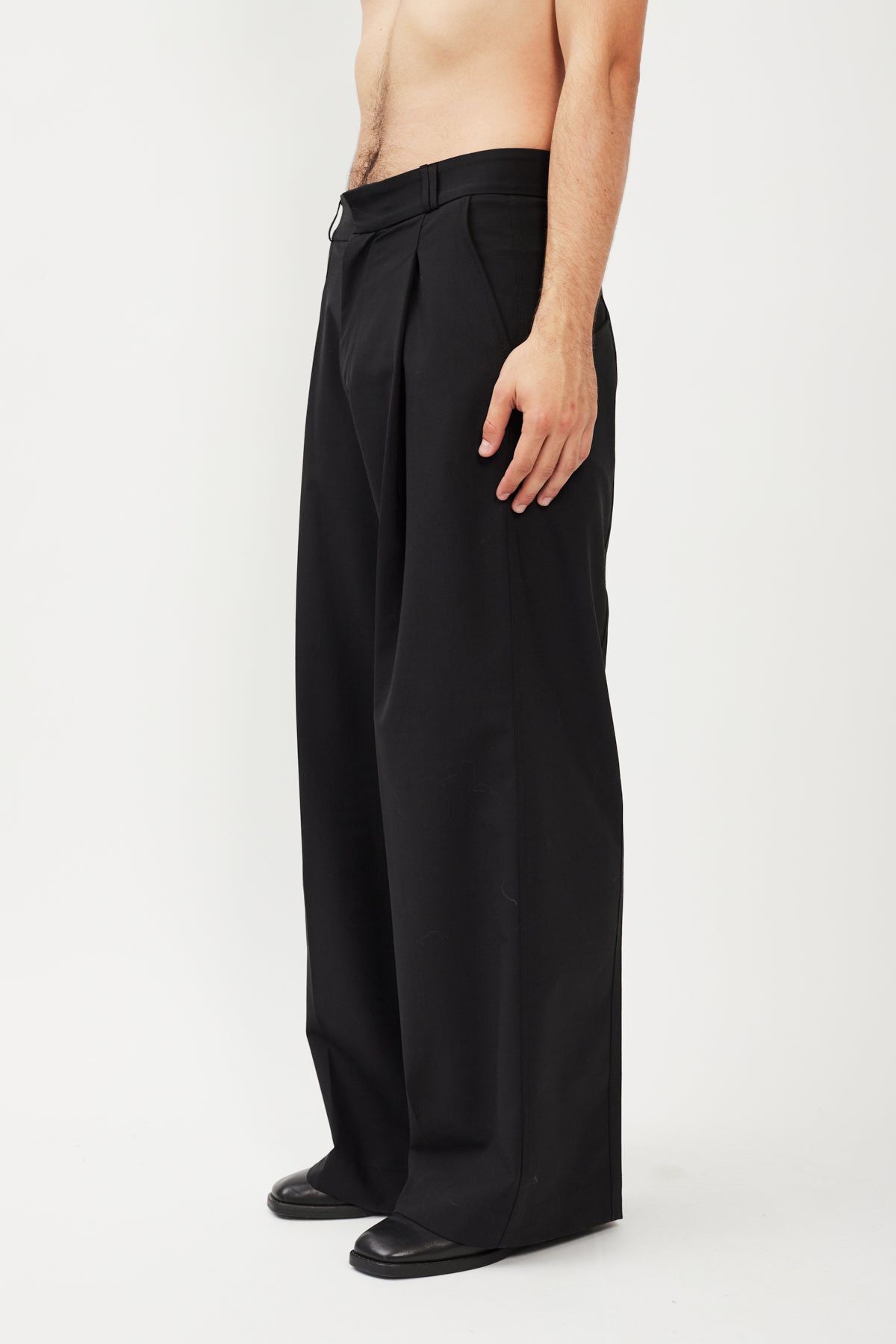 Bonsai Super Loose Fit Pant Black