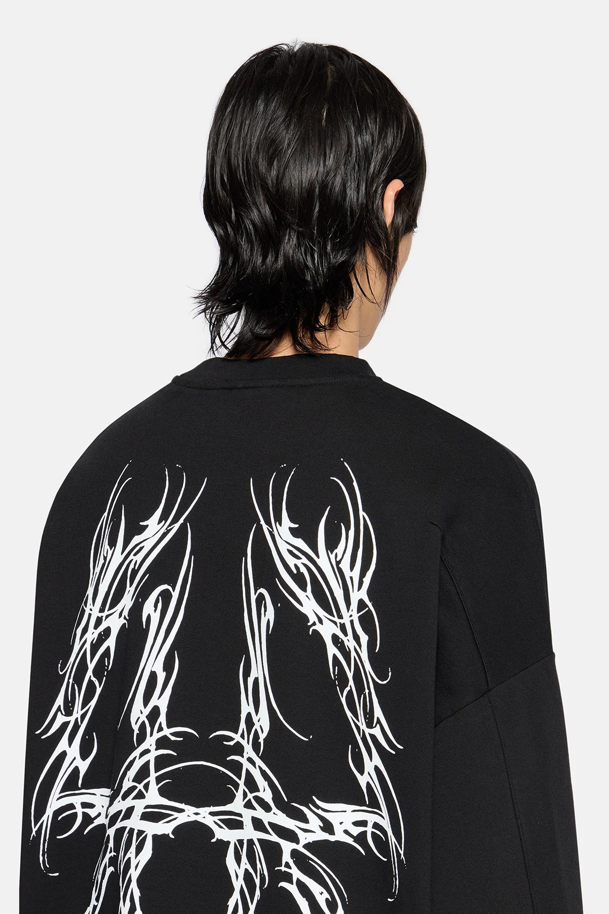 44Label Y2K Crewnwck Black
