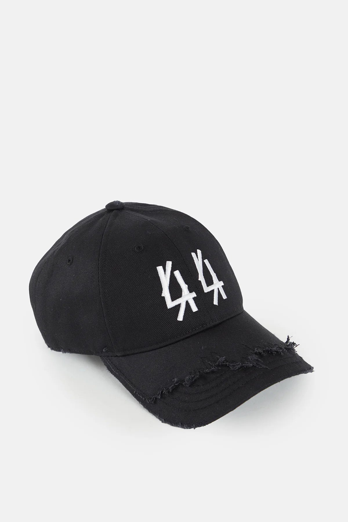 44Label Raw Logo Cap Black