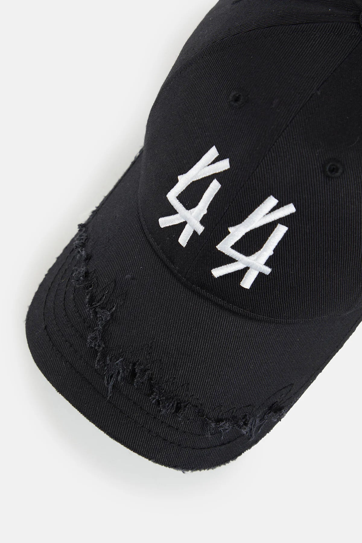 44Label Raw Logo Cap Black