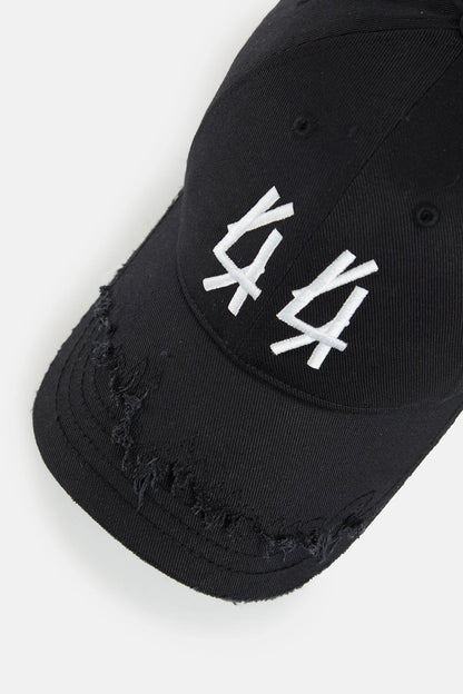 44Label Raw Logo Cap Black