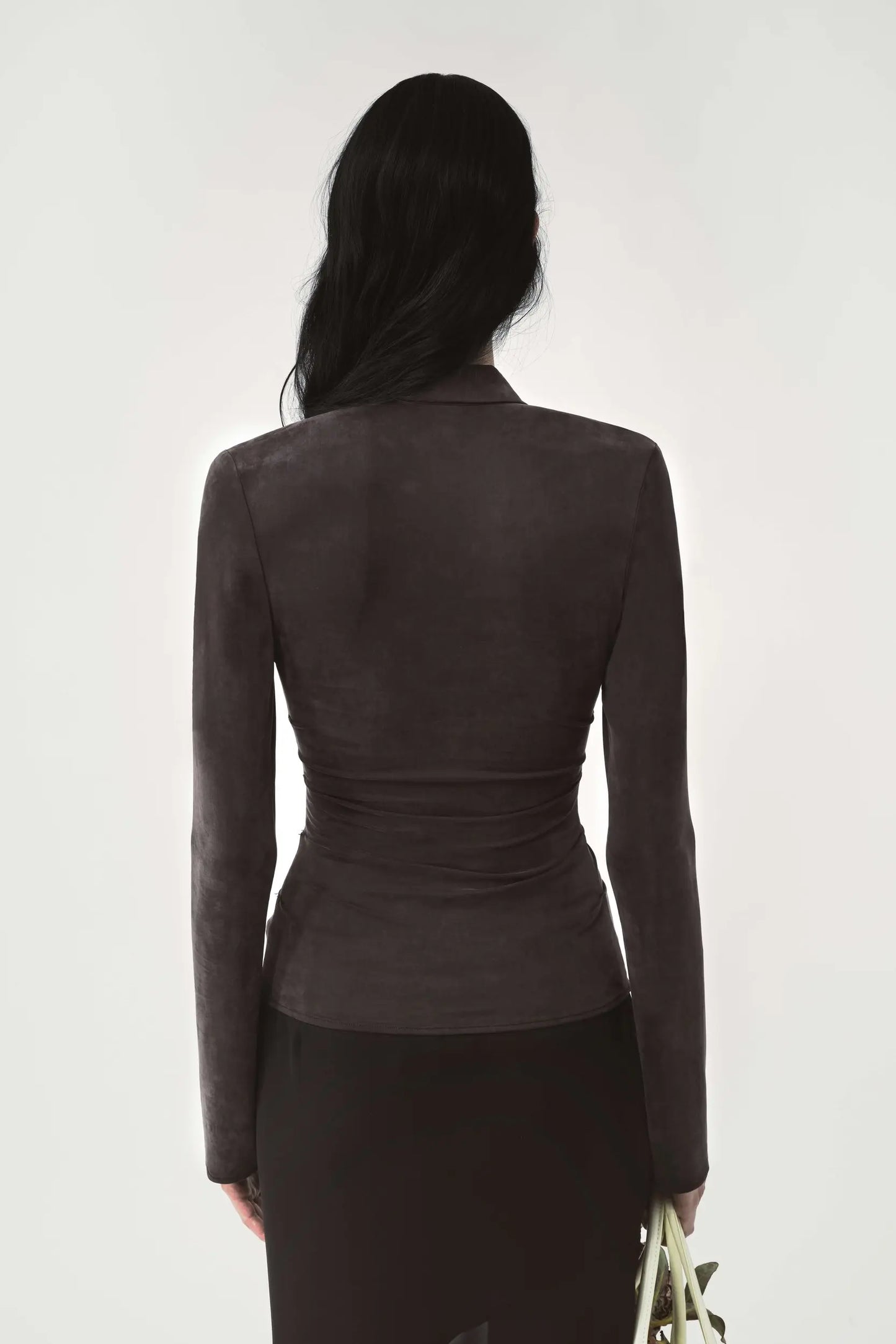 AVAVAV Pleated Shirt Black