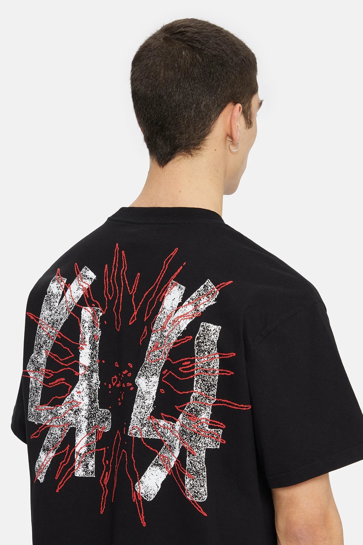 44Label Darkened Tee Black
