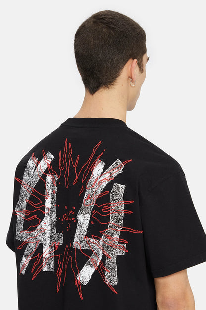 44Label Darkened Tee Black
