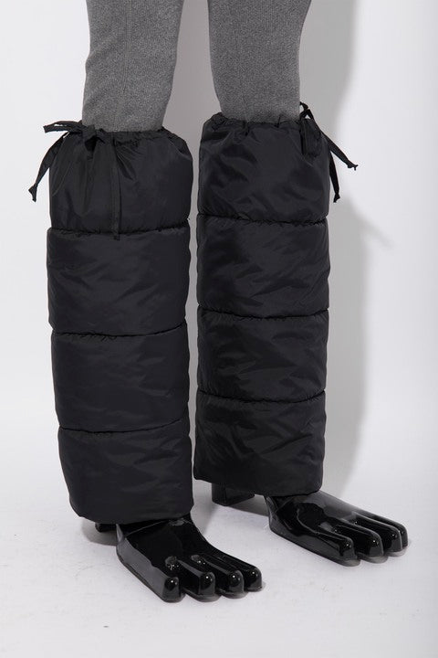 AVAVAV Puffy Leg Warmer Black