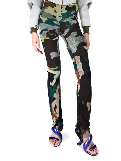 Ottolinger Mesh Pants Camo Print