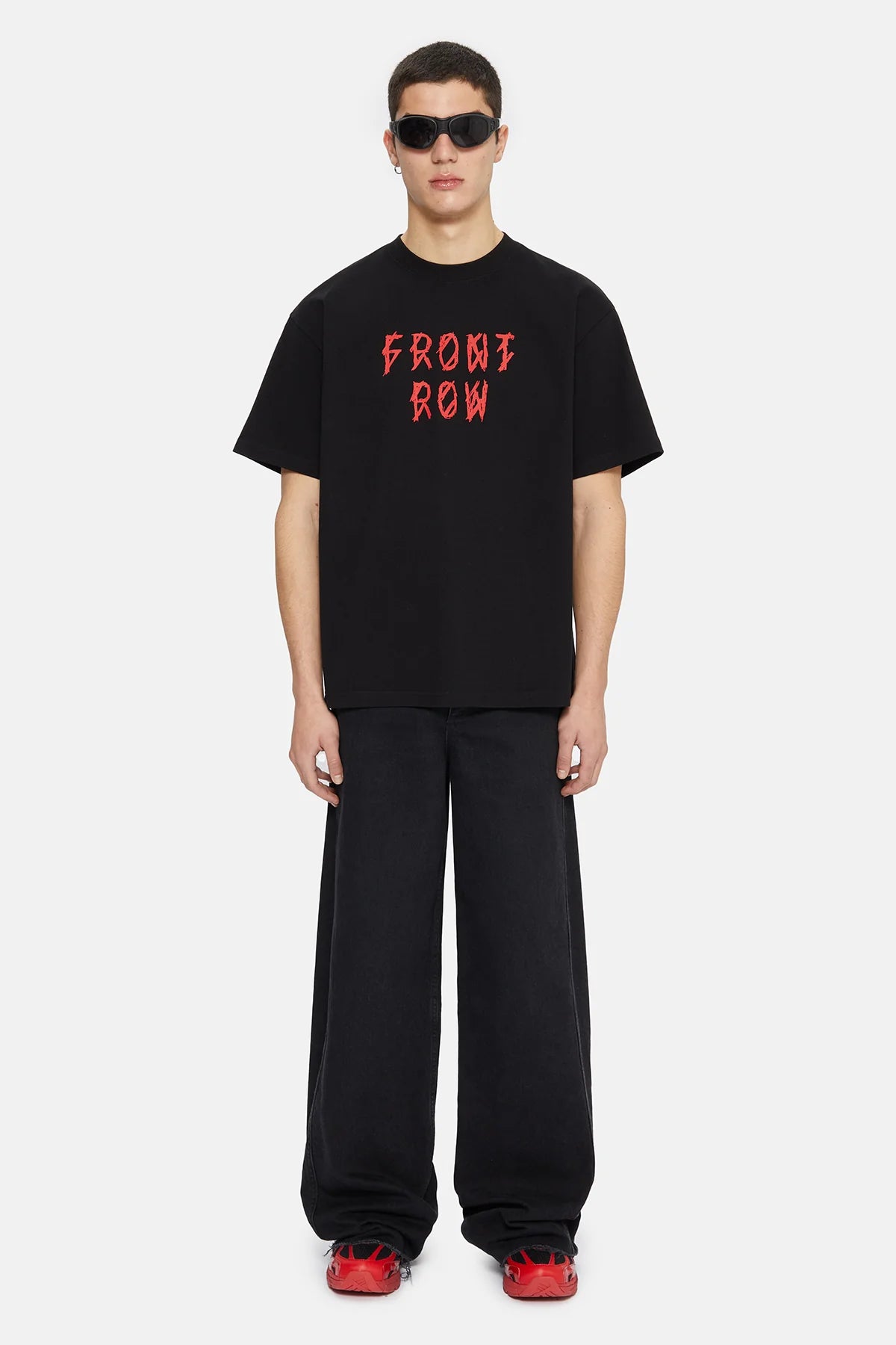 44Label Front Row Tee Black