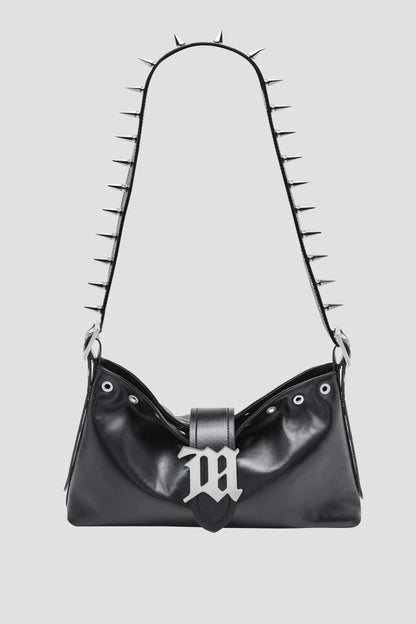 MISBHV Hobo Small Studs Bag Black