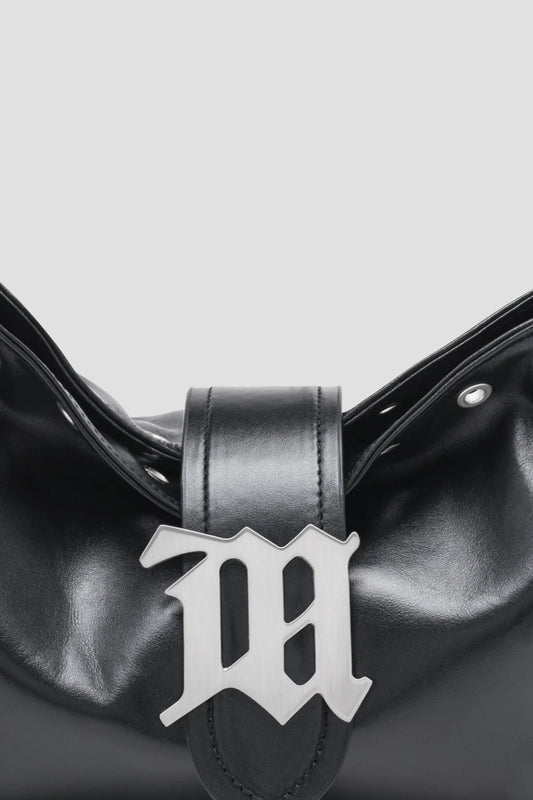 MISBHV Hobo Small Studs Bag Black