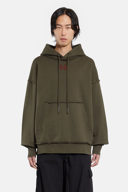 44Label Faded Gen Hoodie Green