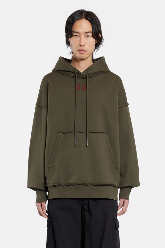44Label Faded Gen Hoodie Green