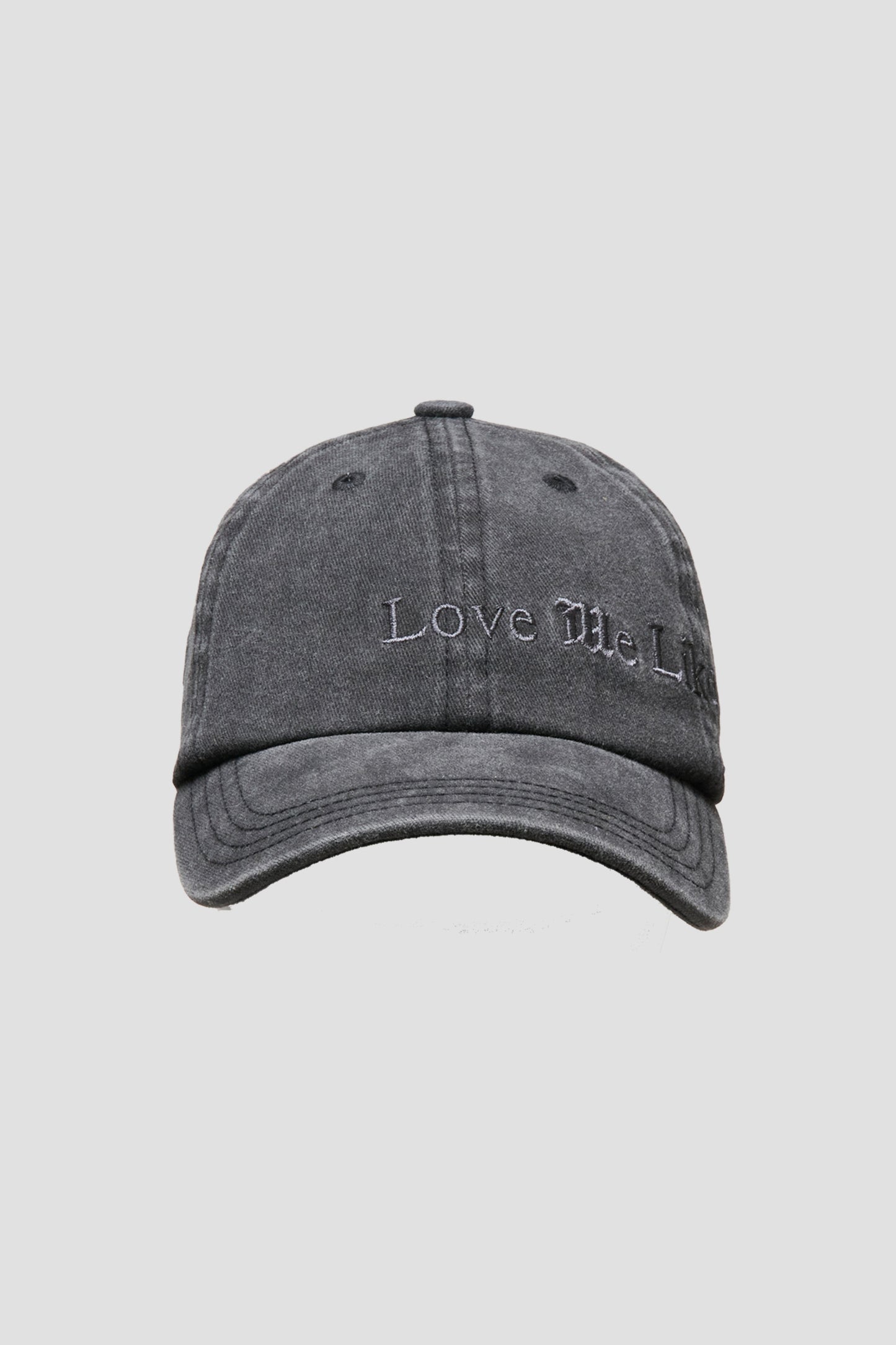 MISBHV Love Me Like A Secret Cap Washed Black