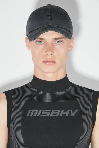 MISBHV Culture Research Unit Cap Washed Black