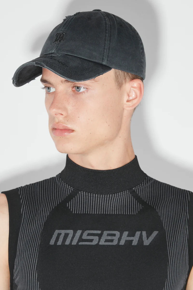 MISBHV Culture Research Unit Cap Washed Black