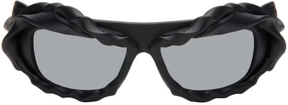 Ottolinger Black Mirror Twisted Sunglasses