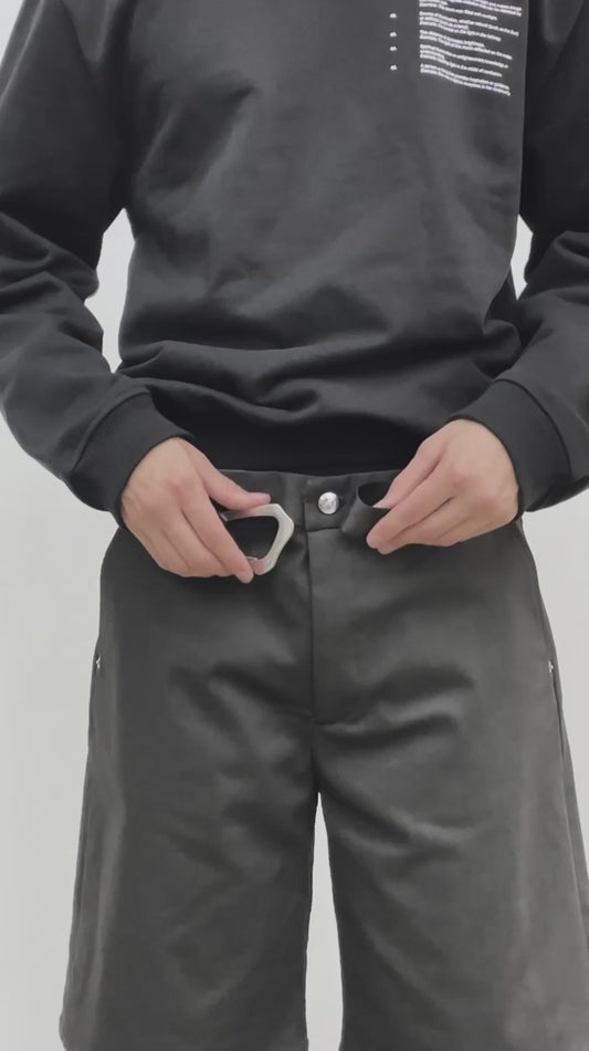 Heliot Emil Solar Carabiner Belt Black