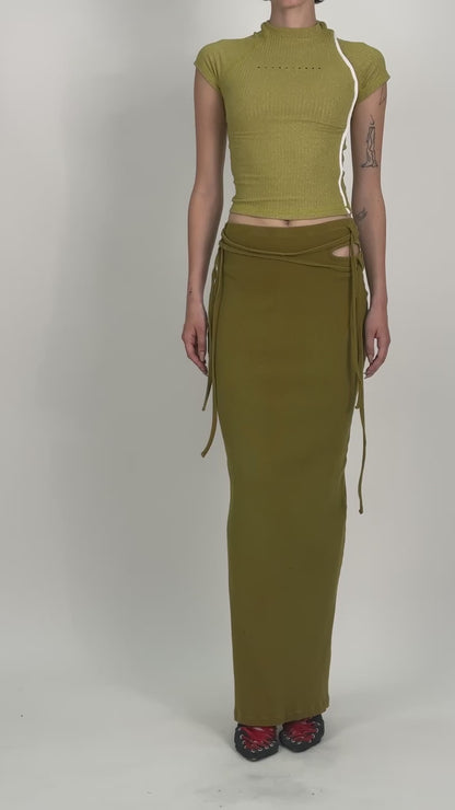 Ottolinger Ochre Long Skirt